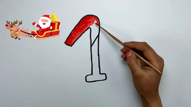 Drawing a picture of one | нарисуй картинку числа | dessiner un nombre Bolalar uchun 1rasmni chizis смотреть онлайн