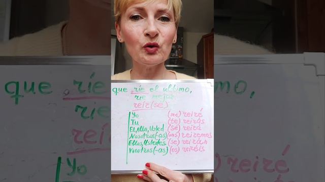 Учим испанский легко. Занятие 16. Хорошо смеётся тот, кто смеётся последним. Глагол смеяться. смотреть онлайн