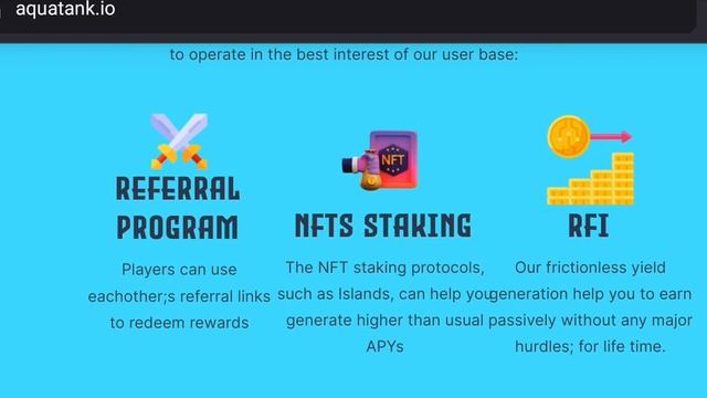 AquaTank project also offers different types of staking and yield farming options for users to earn смотреть онлайн