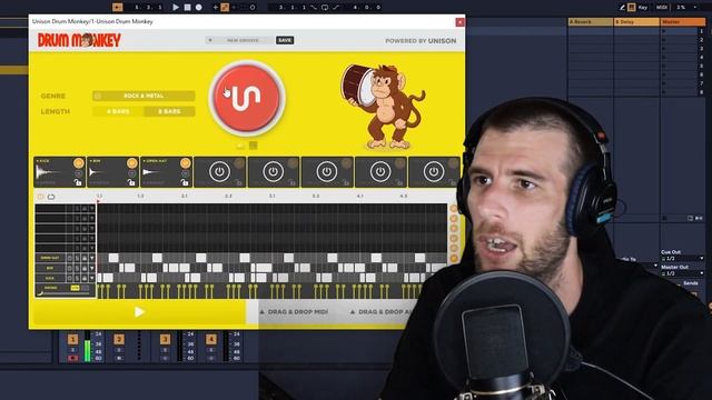 Unison Drum monkey **Basic beats & Dishonest Reviews** (Plugin Police) смотреть онлайн