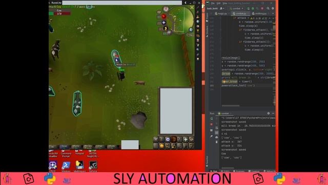 osrs botting python tutorial auto attack and combat - runescape reading text with tesseract смотреть онлайн
