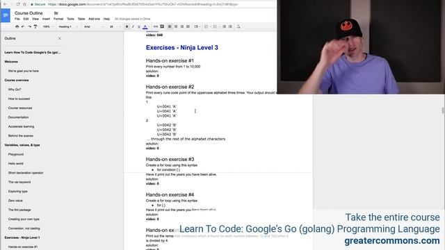 Golang For Loop смотреть онлайн