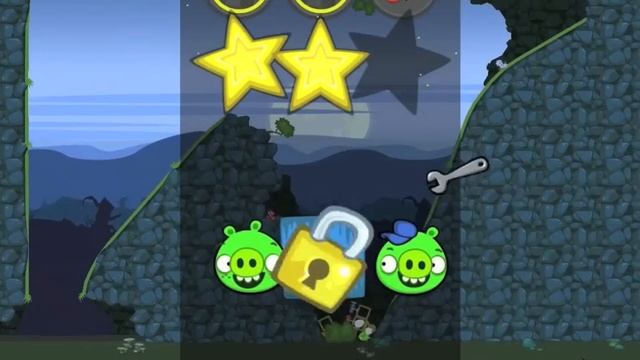 Bad Piggies Flight in the Night Level 4-7 Walkthrough 3 Star смотреть онлайн
