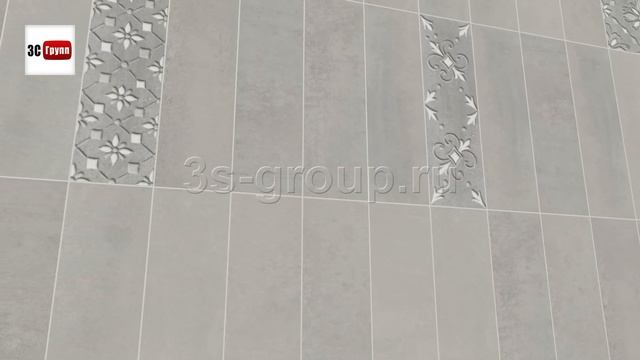 Плитка Шеннон Керама Марацци | 3D-раскладка в интерьере типовой ванной смотреть онлайн