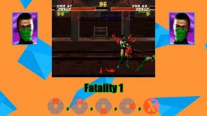 Ultimate Mortal Kombat 3 [Genesis] Jade - приёмы