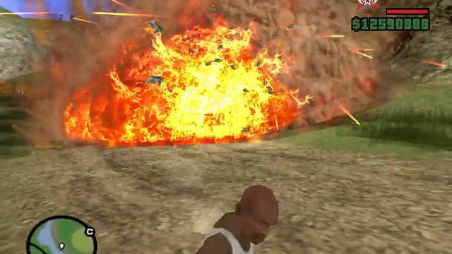 GTA Криминальная Россия (2005) car crash scene смотреть онлайн