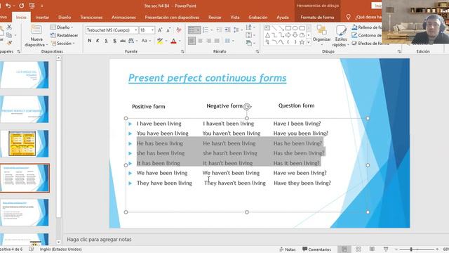 video de la clase 5 sec present perfect continuous questions смотреть онлайн