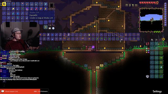 I Decided To Start A Terraria Viewer World Day 2 смотреть онлайн