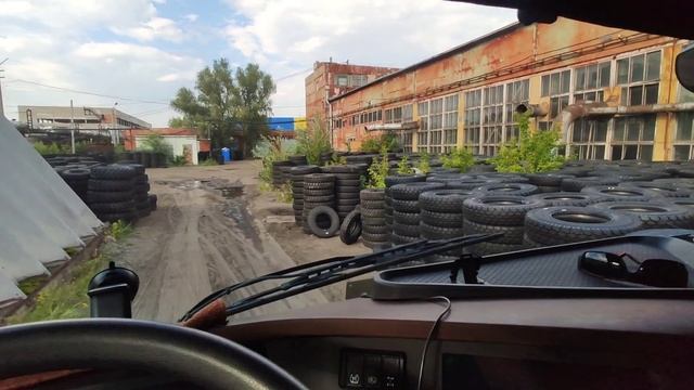 Погрузка на Омскшина.