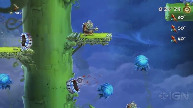 Rayman Legends Walkthrough: Toad Story - The Winds Of Strange (Invasion)