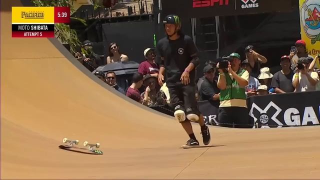 Pacifico Skateboard Vert Best Trick: FULL COMPETITION | X Games 2022 смотреть онлайн