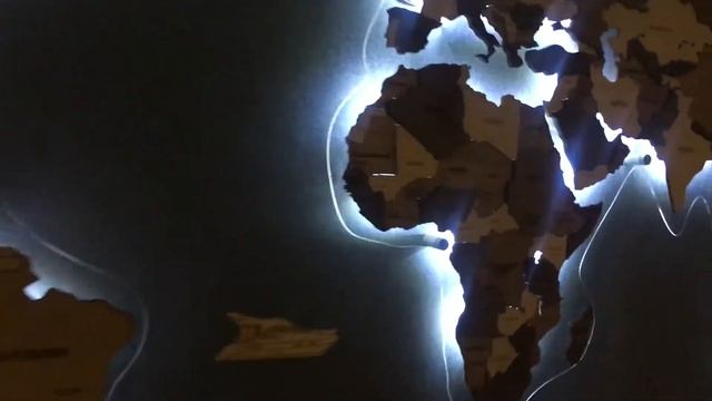Карта мира с подсветкой смотреть онлайн