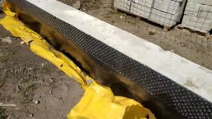 Стройка дома - 81. Забор из шлакоблока. Фундамент (часть 1).