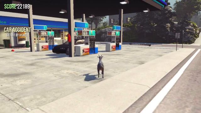 How to be a GIRAFFE "TALL GOAT" in Goat Simulator смотреть онлайн