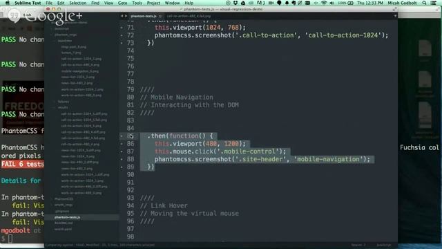 Sass Bites #73 - Visual Regression Testing with PhantomCSS смотреть онлайн