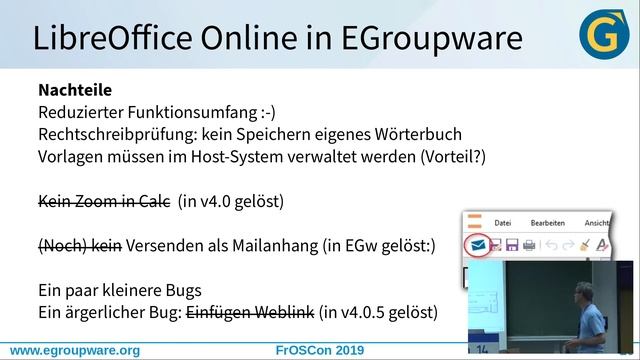2019 - LibreOffice Online in EGroupware смотреть онлайн