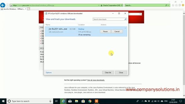 How To Install Java In Windows 10 32/64 Bit Offline / With Saving A Setup смотреть онлайн