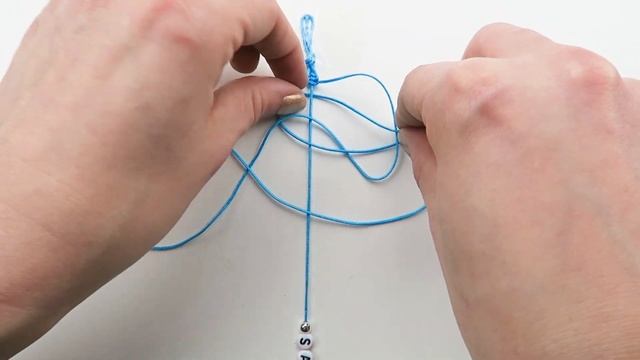 How to make a Macramé Keychain - DIY Video Jewelry Making Tutorial смотреть онлайн