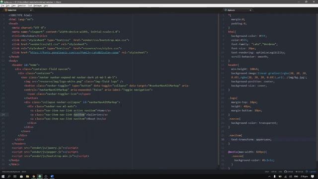3.Tagalog Bootstrap 4 Beginner Tutorial - Paano gumawa ng webpage at iupload sa isang domain смотреть онлайн