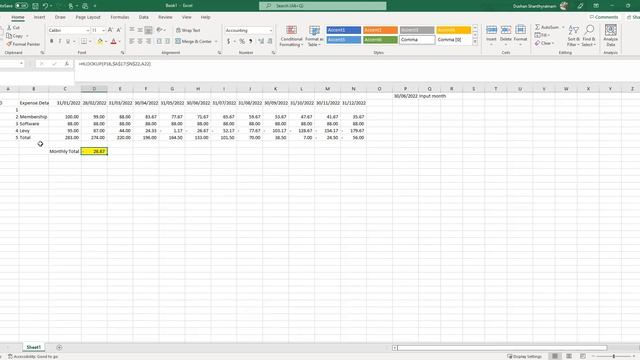HLookup with Sumif function смотреть онлайн