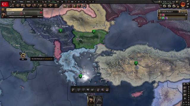 YENİ DLC İLE BAŞTAN SONA TÜRKİYE OYNANIŞI - Hearts of Iron IV: Battle for the Bosporus смотреть онлайн
