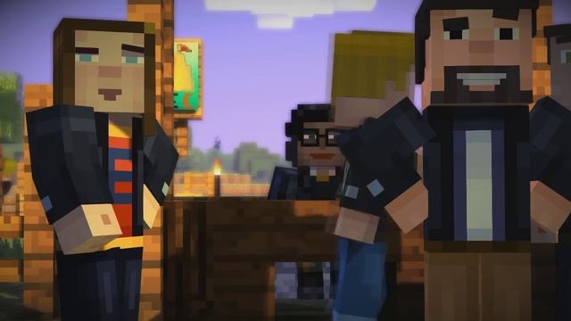 Minecraft Story Mode (Episode 1) - #1 - Скатился до Майнкрафта