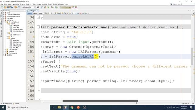 Lab 16 LR1 Parsers Part 1 Java code and Implementation смотреть онлайн
