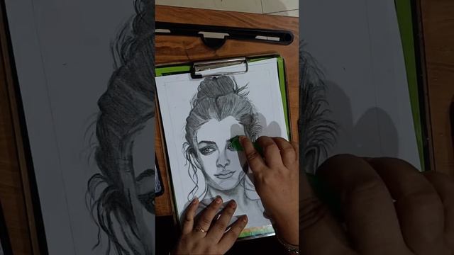 Live streaming Portrait sketch by Reena Singh @IndraniArtStudio смотреть онлайн