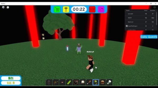 Evgames играет в кнопку