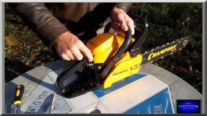 Лучшая китайская бензопила 'Champion' ("Чемпион"). Краткие технические характеристики.