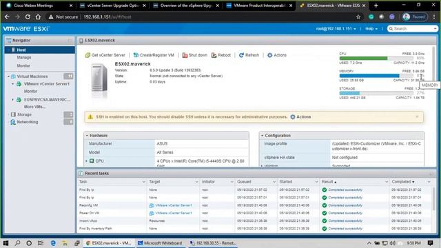 42. vSphere7 | Steps to Upgrade VMware vCenter Server Appliance VCSA v6.7 to v7 смотреть онлайн