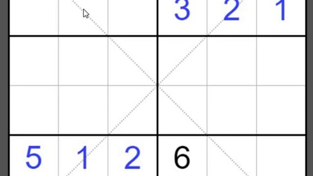 Как решать головоломку Судоку Х (икс) смотреть онлайн