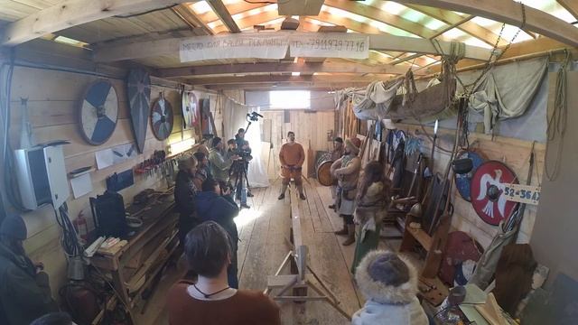 "Невомрье" Вольгаст и закладка лодьи на судоверфи "РУС" 7 апреля смотреть онлайн