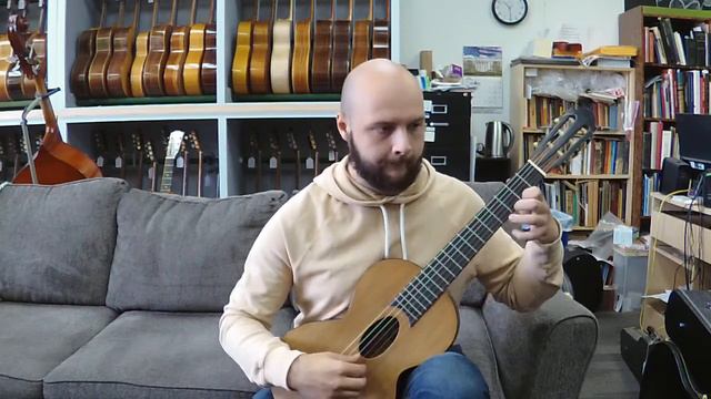 1835 Etienne Laprevotte Classical Guitar Sebastian Quintero Legnani Capricho No. 15 смотреть онлайн