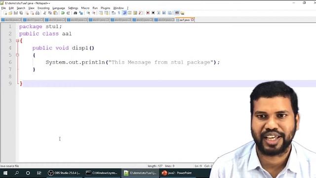user defined package in java with example program | package program in java | #javatutorial76 смотреть онлайн