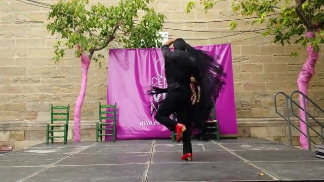 Sebastian Cano "EL TARANTO". Baile con Mantón. Canción en inglés. FUSIÓN FLAMENCO смотреть онлайн