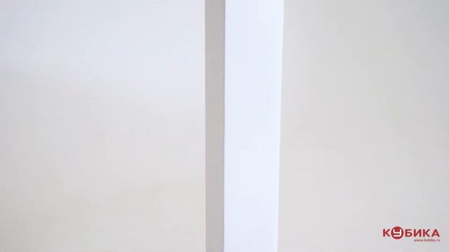 Стол Милан-EVO (лофт, белые деревянные ноги) смотреть онлайн