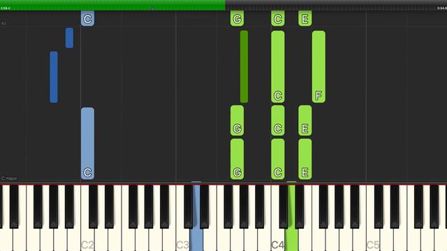 Radiohead - Paranoid Android - Piano Cover Tutorials - Backing Track смотреть онлайн