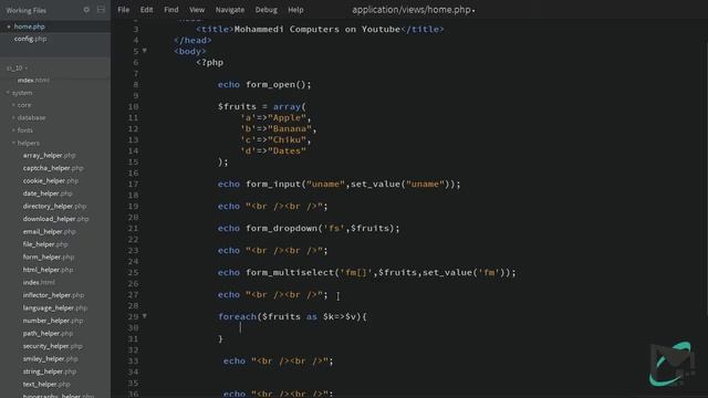 10 - CodeIgniter Hindi - Beginner Tutorial - Form Helper - Submit Value смотреть онлайн