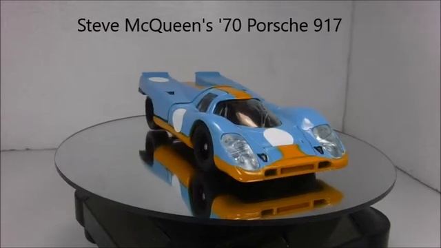 Steve McQueen's '70 Porsche 917 - Solido no.186 issued 1971 - diecast restoration modification смотреть онлайн