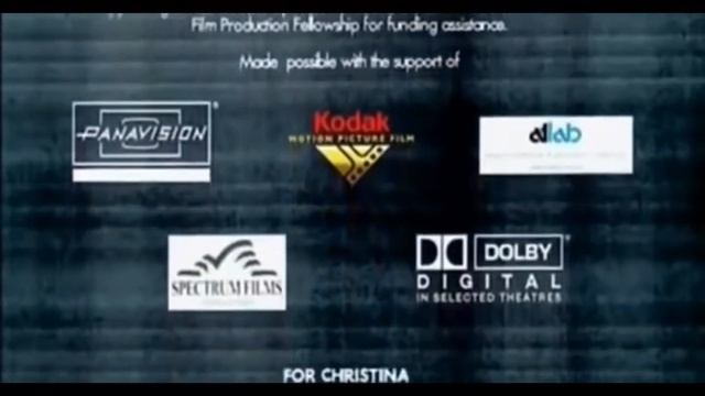 Panavision, Kodak Motion Picture Film, allab, Spectrum Films, Dolby Digital In Selected Theatres смотреть онлайн