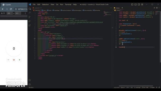 Counter Project Tutorial | Javascript | Vue смотреть онлайн