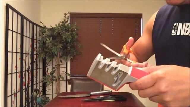 Dunli 4 In 1 Knife & Scissors Sharpener