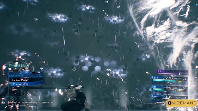 Final Fantasy 7 Remake Leviathan Boss Fight Gameplay
