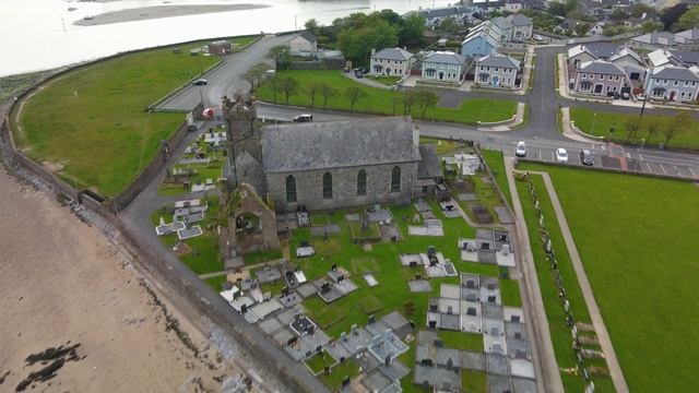 Dungarvan Harbour & St. Augustine’s Church | County Waterford | Ireland | 4K Aerial Film смотреть онлайн