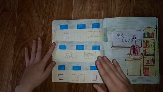 БУМАЖНЫЙ ДОМИК В ТЕТРАДИ Monster High | Школа монстер хай в тетради смотреть онлайн