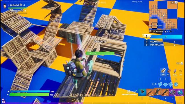 ДУЕЛЬ 1V1 В Fortnite Battle Royale(feat. POP ROLL ) смотреть онлайн