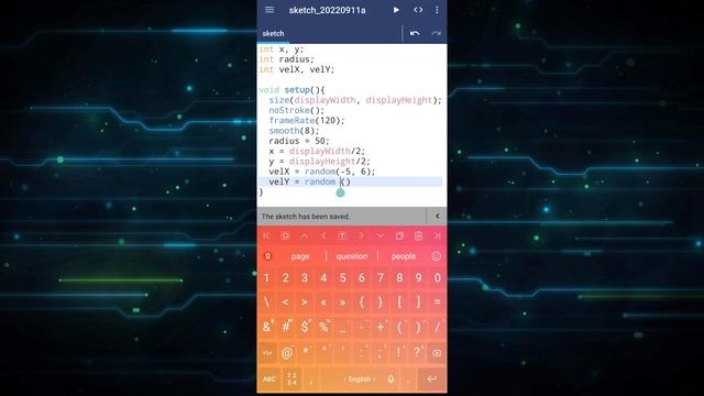 Создаём живые обои на Proccesing часть 1 смотреть онлайн