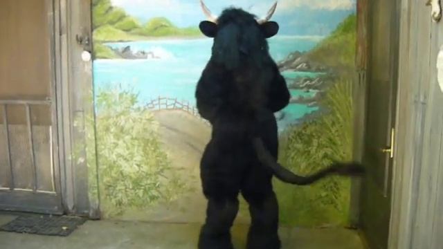Realistic Black Cow Costume - Must be 18 or older to order смотреть онлайн