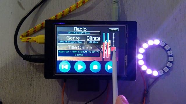 Annex32 WiFi RDS Web Radio Player Demo - ESP32 - смотреть онлайн